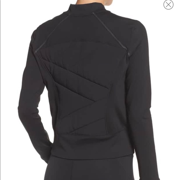 Zella Wear It Out Green Bomber Jacket - Picture 3 of 3